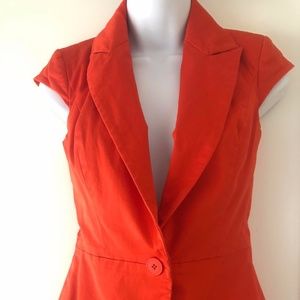 New York & Company Red Summer Suit